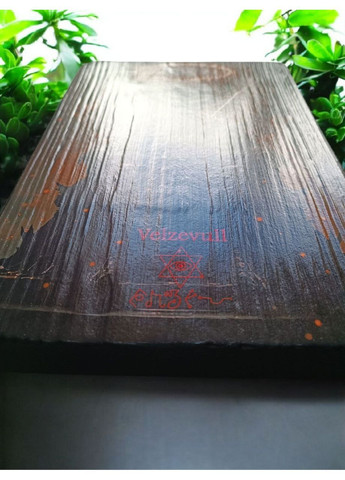 Панно "Вельзевул - Повелитель Мух и Пчел" 19×28 см, дерево, с подвесом Handmade (365797661)