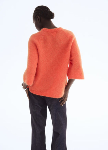 Помаранчевий демісезонний светр H&M