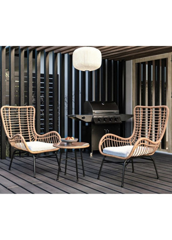 Набір садових меблів Sorrento бежевий/світло-сірий Di Volio (303126547)