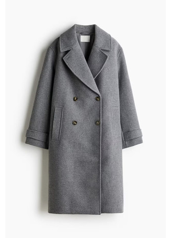 Серое демисезонное Пальто H&M