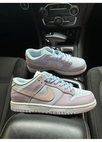 КРОСІВКИ ЖІНОЧІ NIKE SB DUNK LOW LAVANDER PEACH НАЙК СБ ДАНК No Brand білі демісезони (367171406)