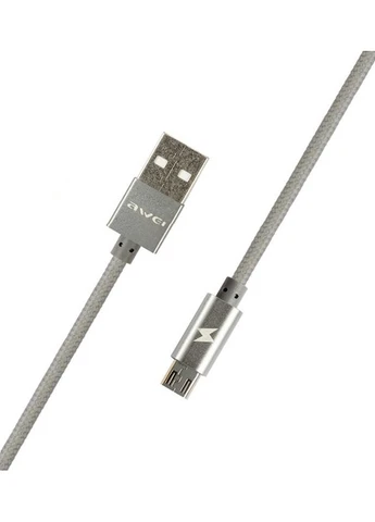 Кабель CL400 Micro cable 1m Grey Awei (301473128)