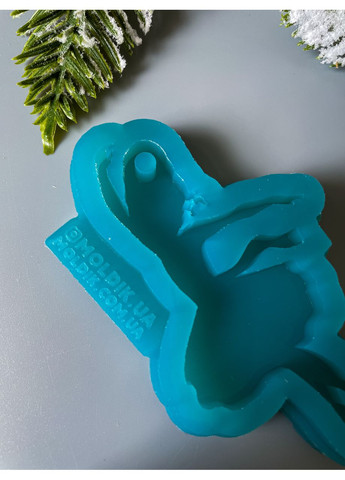 Молд Балеринка форма для новогодних игрушек на елку силиконовая форма для эпоксидной смолы No Brand (370566656)