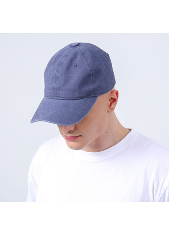 Бейсболка з регулятором чоловіча джинс синя ЛАЦІО 760-196 LuckyLOOK 760-196М (329751007)