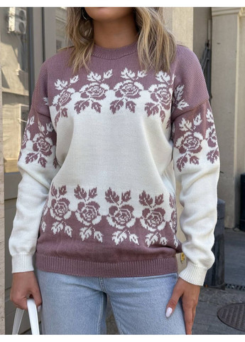 Темно-розовый украинка джемпер BANG__BOOOM