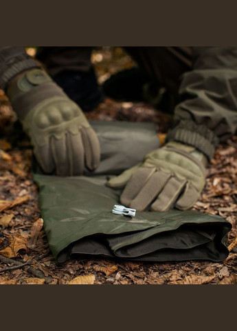 Каремат надувний 195х60 олива M-TAC (315339423)