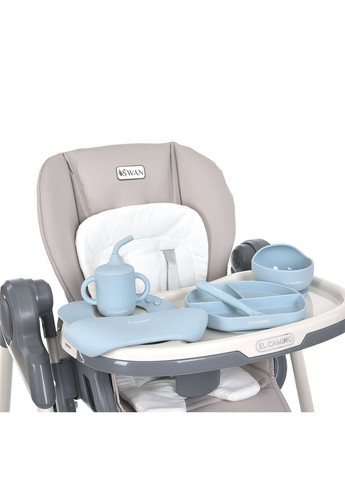 Набор силиконовой посуды ME 1172 Голубой El Camino (327216100)