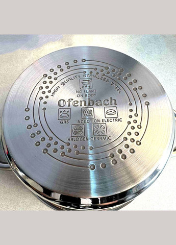 Кастрюля с крышкой 3 л из нержавеющей стали Ofenbach (305074979)