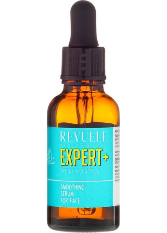 Разглаживающая сыворотка для лица Expert+ Smoothing Serum Matt Effect 30ml (748578-106550) REVUELE (368661439)