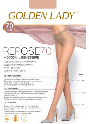 Колготки класичні Repose 70 Golden Lady (349500226)