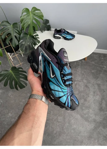 Бірюзові Осінні кросівки чоловічі nike air max tailwind 5 x skepta | найк аір макс таілвінд бірюзові No Brand