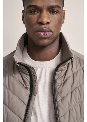 Бежевая демисезонная мужская куртка бежевый Bugatti