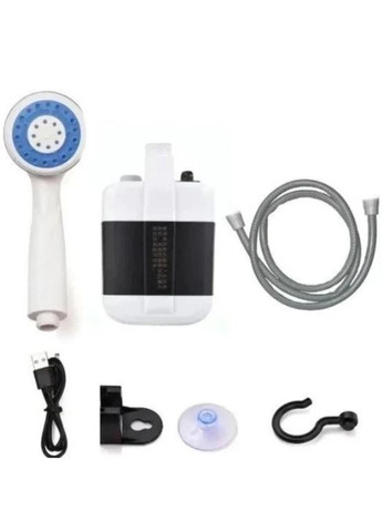 Переносний душ для кемпінгу Portable Outdoor Shower з акумулятором та USB зарядкою (2087381054) No Brand (336890141)