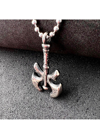 Готичний панк кулон сокира з медичної сталі PS-065 No Brand (299340236)