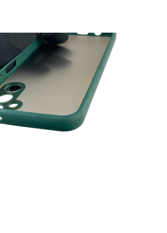 Чохол для телефона Galaxy A14 5G (SM-A146) з високими бортами із захистом камери на самсунг а14 5г темно-зелений Samsung (366390168)