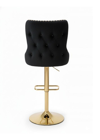 Барный стул гламурный Велюр (на золотой ножке) Lord (365550413)