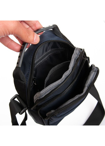 Сумка на плече чоловіча Синя Lanpad (363902363)