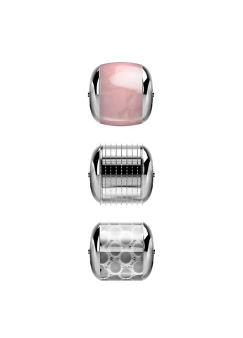 Электронный роллер для лица с микроиглами MicroNeedle Face Roller 9 в 1, starlight GESKE (386485532)