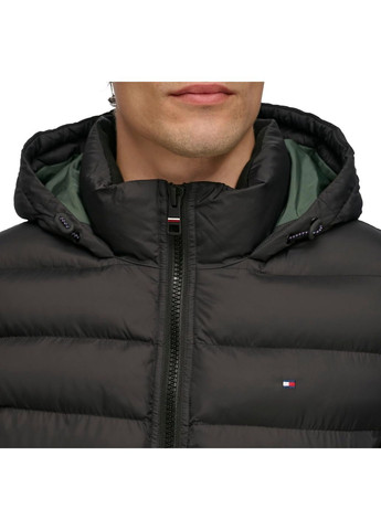 Чорний Пуховик Tommy Hilfiger