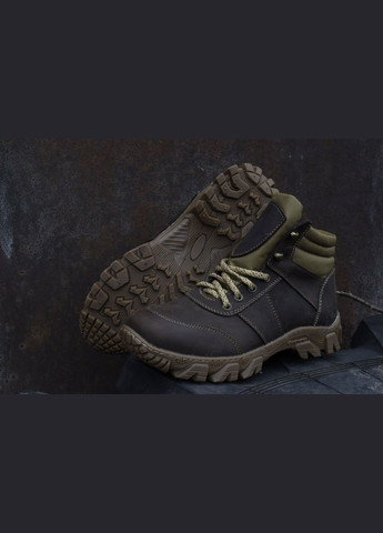 Чоловічі Демісезонні Тактичні Берці. 36-48р Коричневі. Посилений носок та п'ята! MSDM-1032 No Brand (301143208)