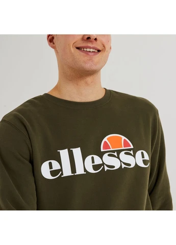 Хаки свитшот sl succiso sweatshirt Ellesse (366016946)
