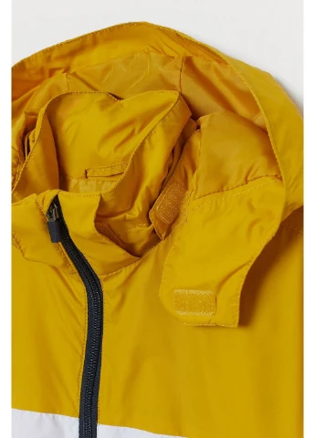 Жовта демісезонна куртка спорт H&M