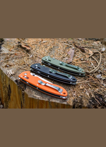 Раскладной нож G740-BK черный (A-015294) Ganzo (339870109)