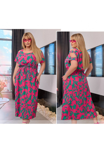 Малиновое платье Liton