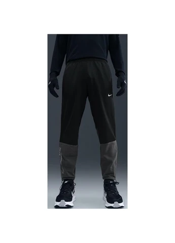 Спортивные штаны для бега черно-темно-серые HV2673-010 Nike CHALLENGER THERMA-FIT WINTERIZED (401821553)