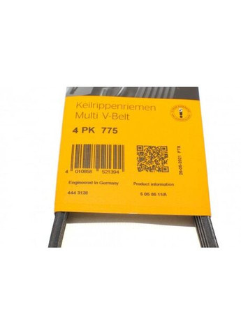 Ремень поликлиновой (Пр-во ) 4PK775 ContiTech (366206830)