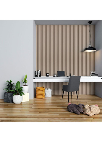 Рейка декоративна WPC стінова 3000х160х23мм Мокко SW-00001859 Sticker Wall (354660590)