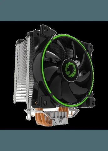 Кулер для процессора Gamma 500 Green, алюминий/медь, 1x125 мм Green LED, PWM, для Intel 1200/115x/775, AMD AMx/FMx, до 180W GameMax (314975197)
