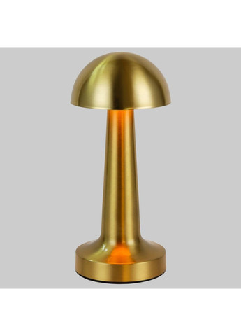 Настільна бронзова лампа "Грибочок" для бара/кафе/ресторана (795-LTA11 GOLD) No Brand (370071744)