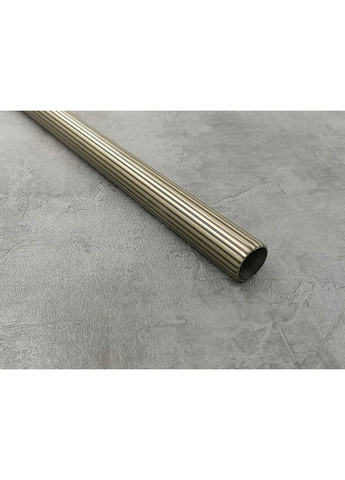 Карниз Савона рифленая штанга одинарный открытый 25 мм 320 см Антик Quadrum (352778054)