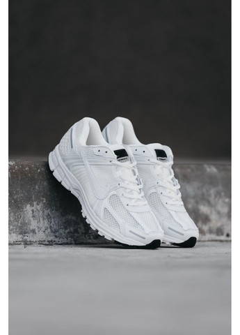 Белые демисезонные кроссовки мужские nike zoom vomero 5 white найк аир зум вомеро 5 No Brand