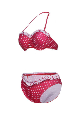 Червоний літній купальник No Brand