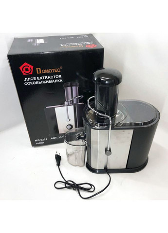 Соковижималка для яблук MS-5221 1000 W, Апарат для приготування соку, RP-312 Соковіджимний апарат Domotec (352770593)
