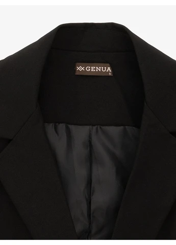 Жилет классический однотонный женский 2673 Черный shop (2000999494772) Genua (395634193)