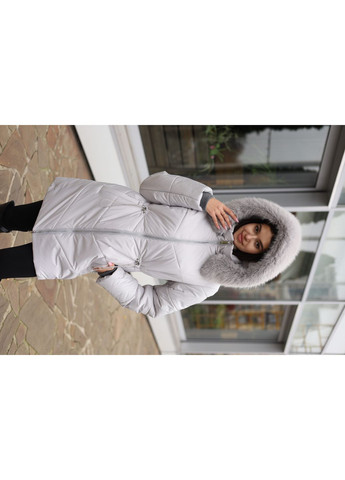 Сіра зимня куртка MN