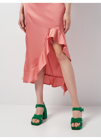 Рожева коктейльна сукня Missguided однотонна