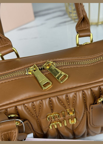 Жіноча сумка Miu miu коричнева No Brand (311598608)