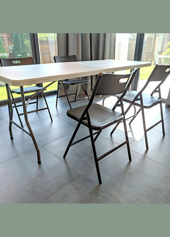 Складной стілець 46х42,5х86см Чорний SW-00001611 Sticker Wall (304263778)