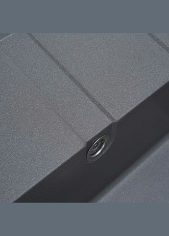 Гранітна мийка для кухні 5851 ARIA матова мусон Platinum (336937529)