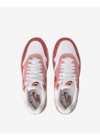 Кроссовки Air Max 1 White/Red DZ2628-103 Nike комбинированные демисезоны (399361401)