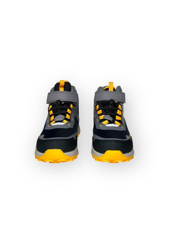 Дитячі зимові термочеревики для хлопчиків, чорно-сірі, розмір 33-22 см. B&G (370673806)