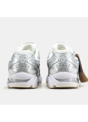 КРОССОВКИ ЖЕНСКИЕ ASICS GEL-KAYANO 14 WHITE SILVER АСИКС ГЕЛЬ КАХАНО 14 БЕЛЫЕ No Brand белые демисезоны (391948223)