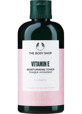 Зволожувальний тонік для обличчя "Вітамін Е" Vitamin E Moisturising Toner 250ml (1255206-142222) The Body Shop (368602623)