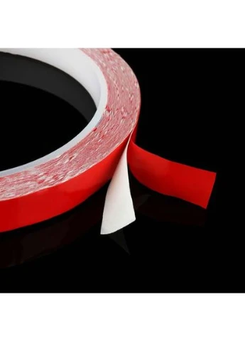Скотч AT-2s-200-78-10-RED (7,8 мм х 10 м) тканинна основа, червоній BIOM (397830514)