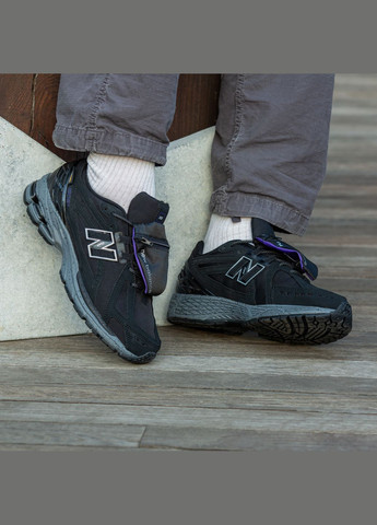 Чорні Осінні кросівки чоловічі new balance 1906r cordura pocket black \ нью беланс 1906 кордура чорні No Brand