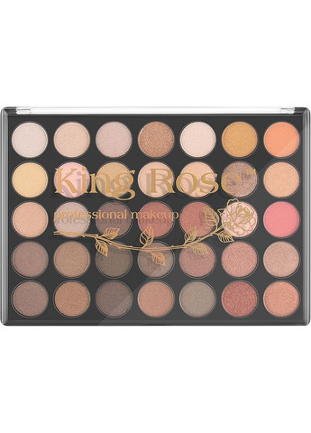 King Rose Палетка теней для век, 35 цветов Eyeshadow Palette 35OS Палетка теней для век, 35 цветов (2-973903) — Крем, Южная Корея (369789262)